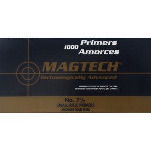 PRIMERS MAGTECH NO. 7 1/2 SMALL RIFLE